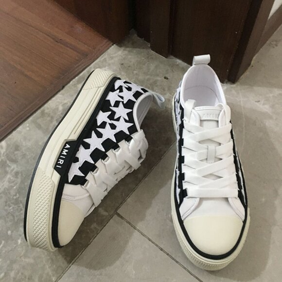 AMIRI Other - Amiri Leather Sneakers With Star Applique